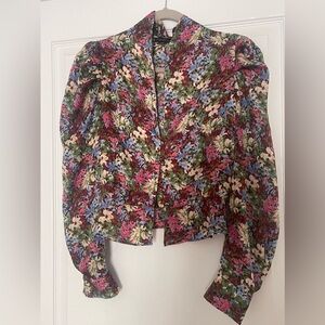 Zara Floral Women's Blouse